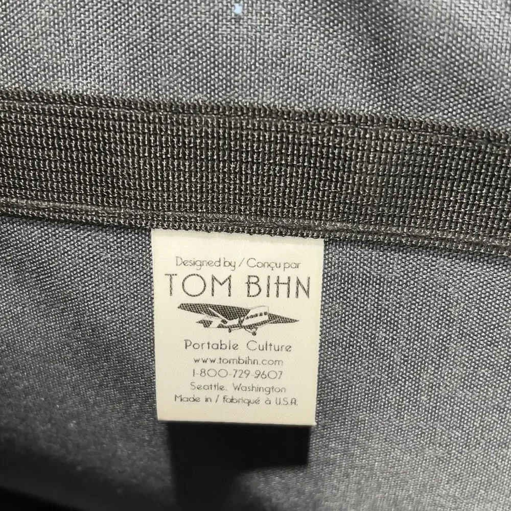 Tom Bihn Zephyr Travel Bag One Size Black Red Shoulder Messenger- NO STRAP